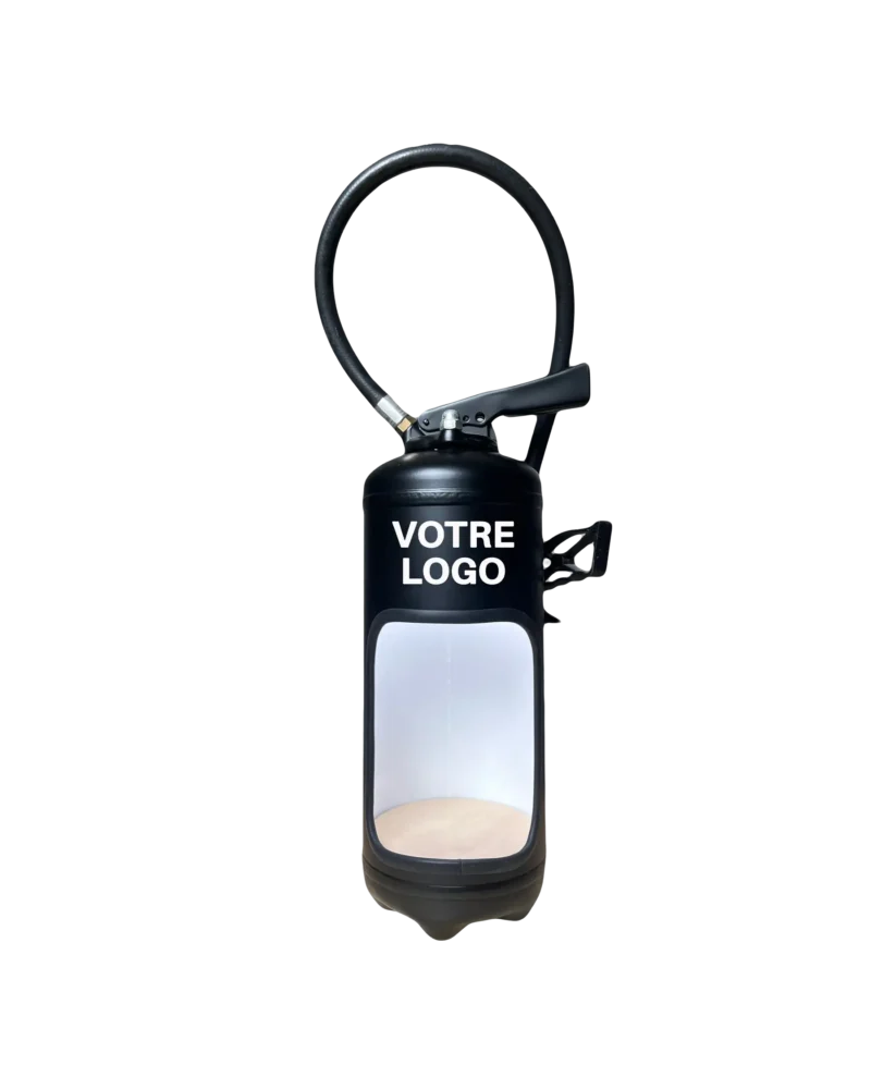 Extincteur ouvert à customiser