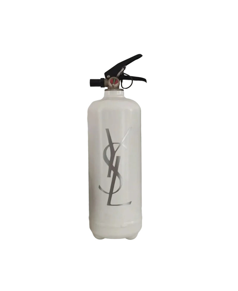 Extincteur "YSL" blanc
