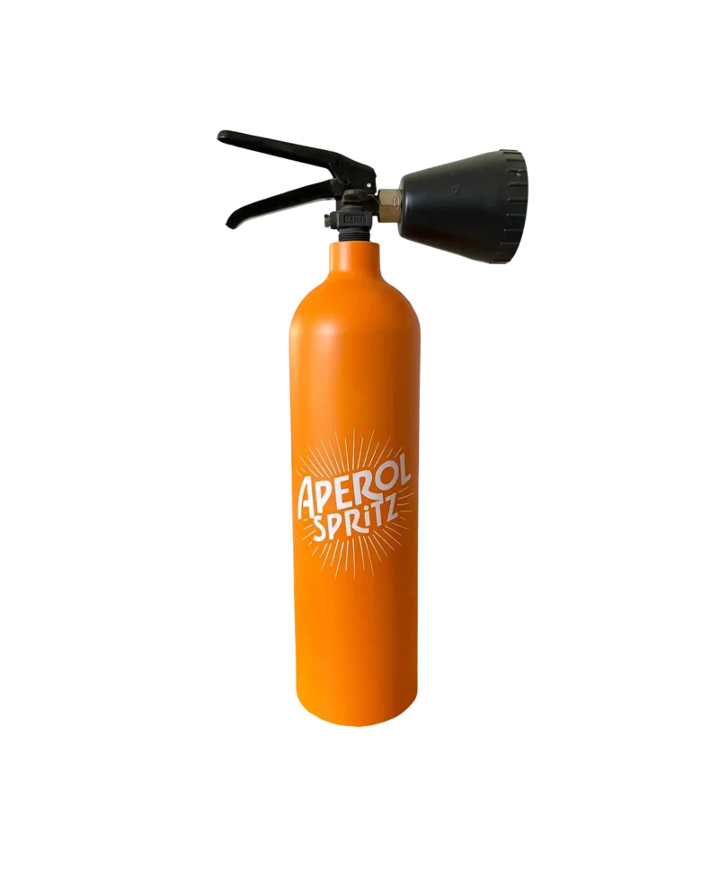Extincteur "Aperol Spritz" orange