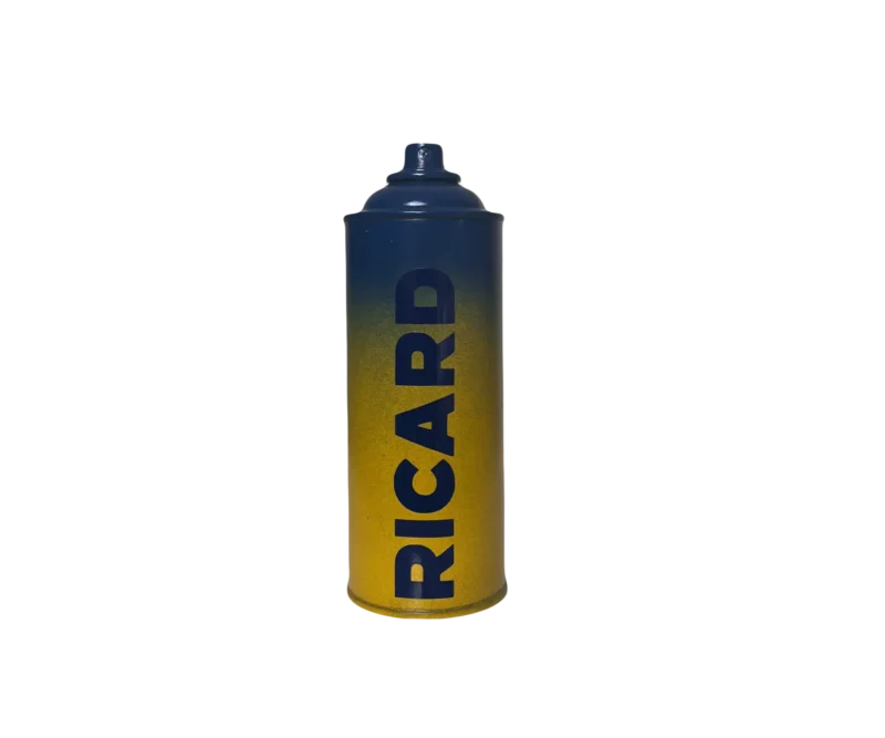 Bombe de peinture "Ricard"
