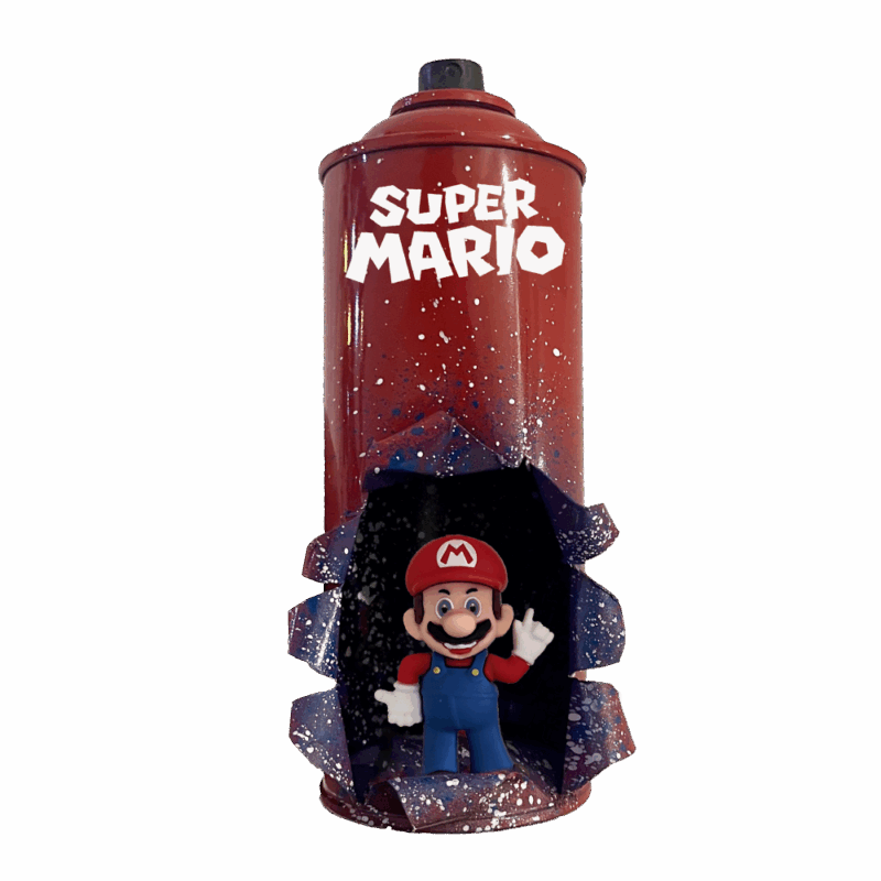 bombe aerosol mario cadeau noel 2025 35 euros