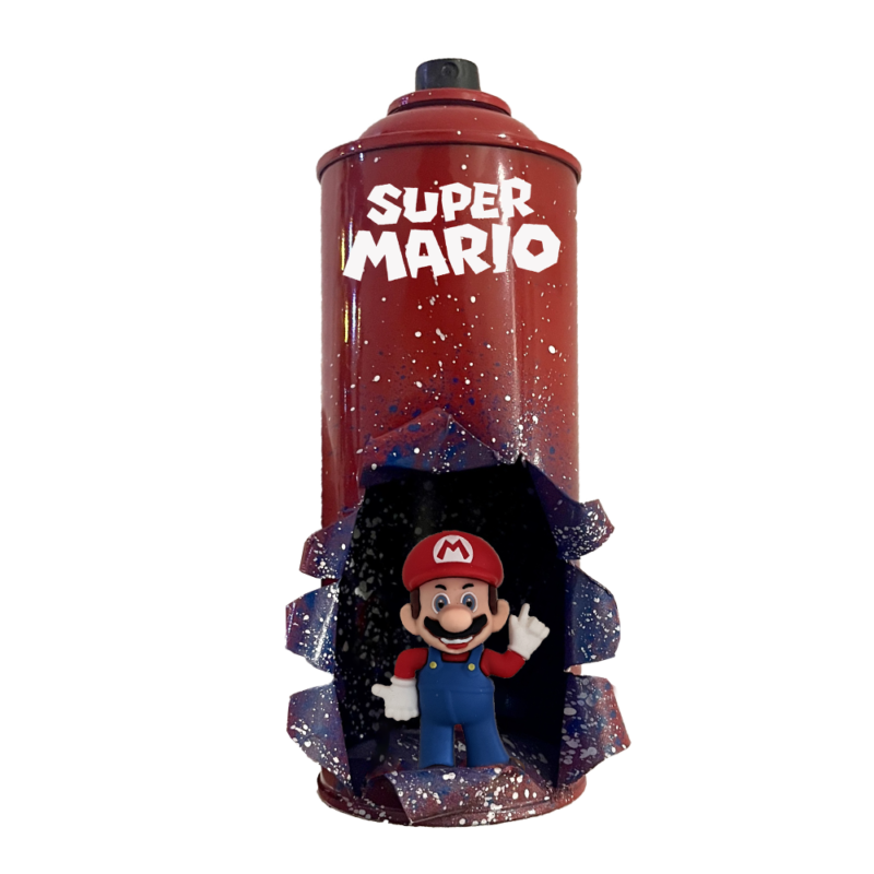 Bombe de peinture "Mario"