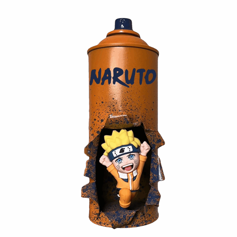 bombe aerosol naruto cadeau noel 2025 35 euros