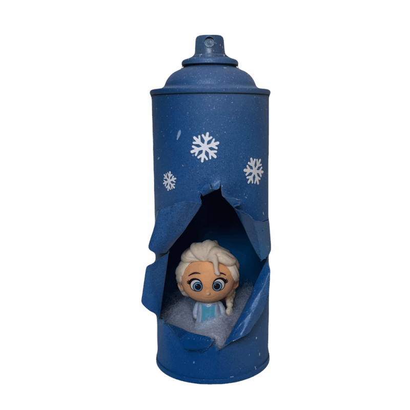bombe aerosol reine des neiges cadeau noel 2025 35 euros