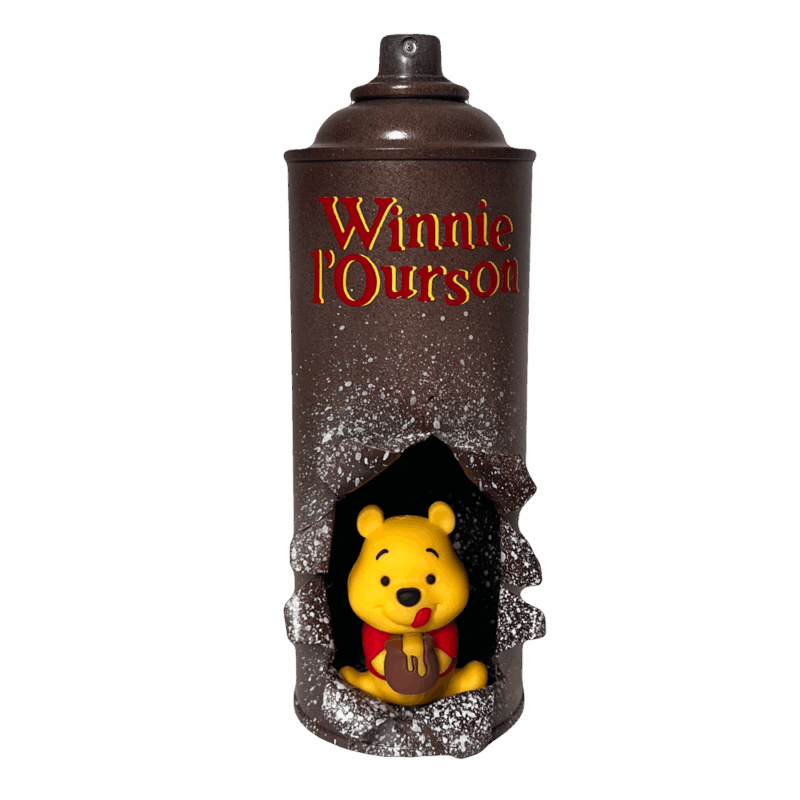 bombe aerosol winnie cadeau noel 2025 35 euros