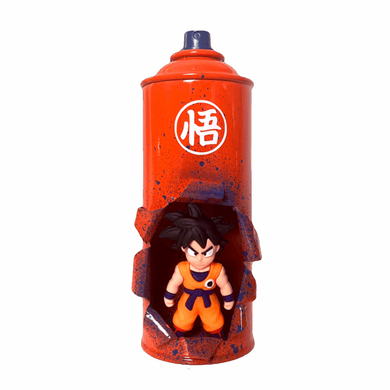 bombe aerosol dragon ball cadeau noel 2025 40 euros
