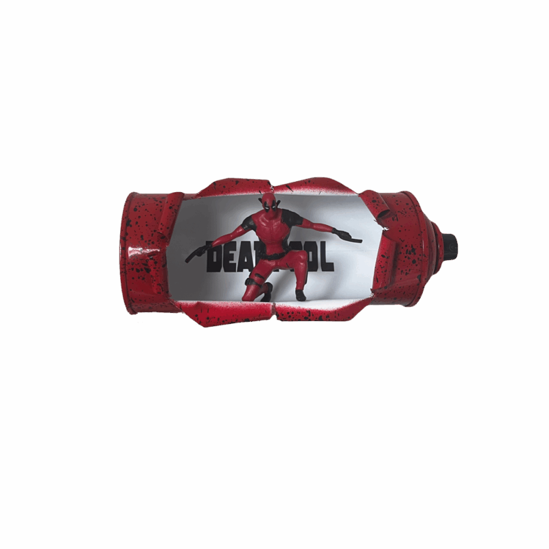 bombe aerosol deadpool cadeau noel 2025 35 euros