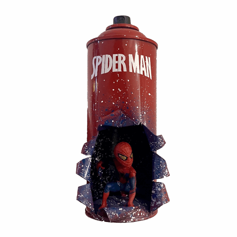 bombe aerosol spiderman cadeau noel 2025 35 euros