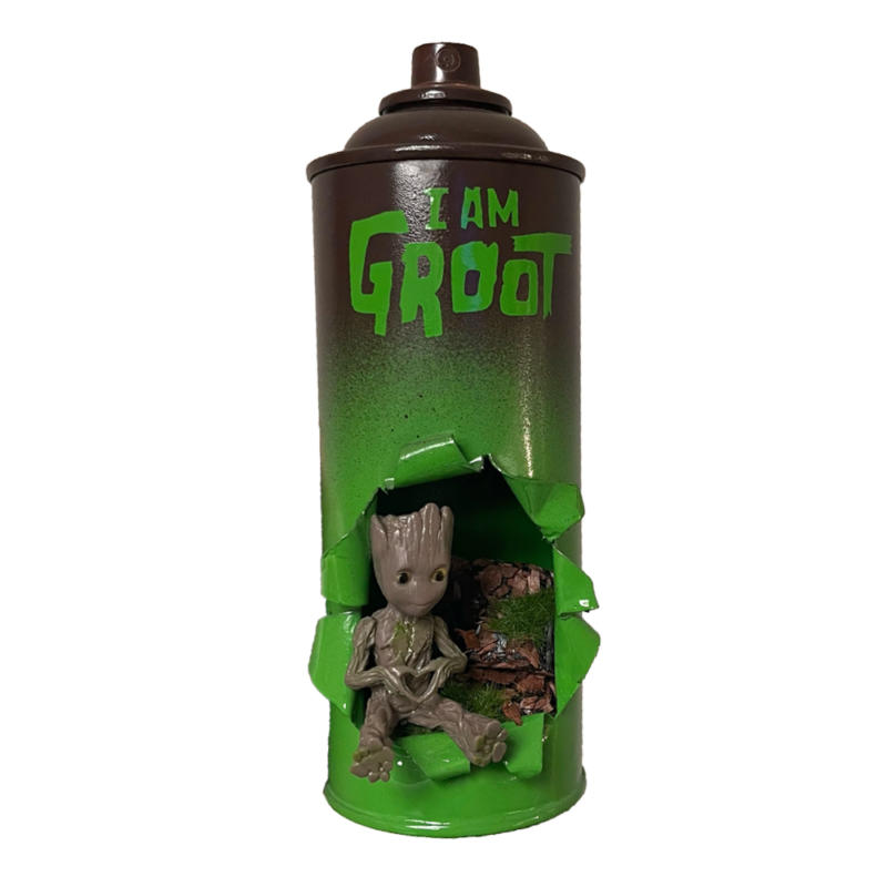 Bombe de peinture "Groot"