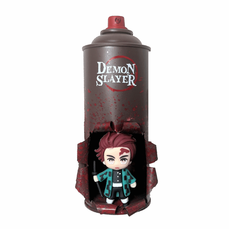 bombe aerosol demon slayer cadeau noel 2025 35 euros