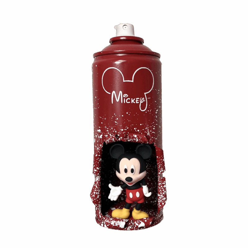 bombe aerosol mickey cadeau noel 2025 35 euros