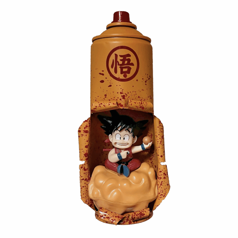 bombe aerosol dragon ball cadeau noel 2025 45 euros
