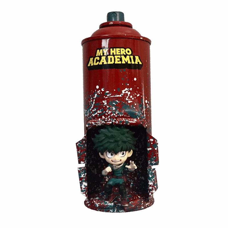 bombe aerosol my hero academia cadeau noel 2025 40 euros
